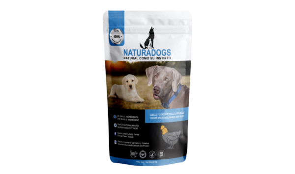 Cuellos De Pollo 10 Unidades Naturadogs – Snack 100% Natural Saludable Perros - Imagen 4