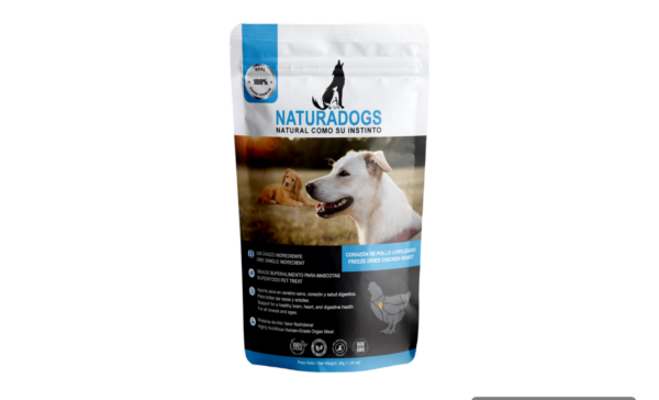 Corazón De Pollo 35g Naturadogs – Snack 100% Natural Saludable Perros Y Gatos - Imagen 3