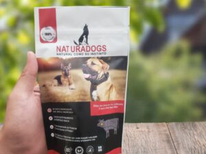 Bites de Carne de Res 45g Naturadogs - Snack 100% Natural para Perros y Gatos