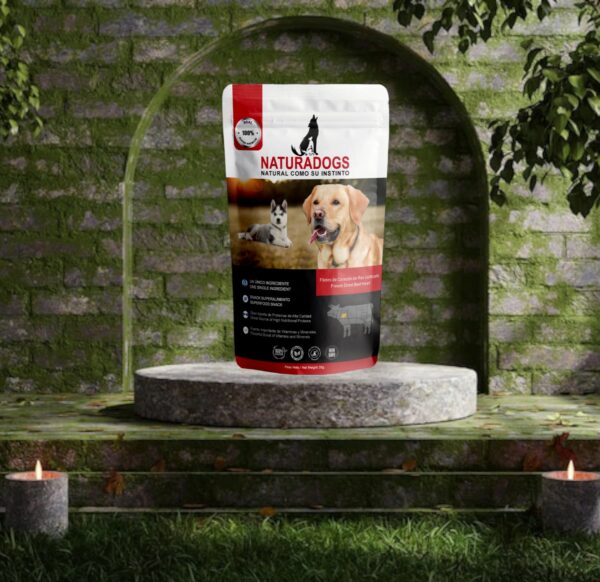 Corazón De Res En Trozos 45g Naturadogs – Snack 100% Natural Saludable Perros Y Gatos